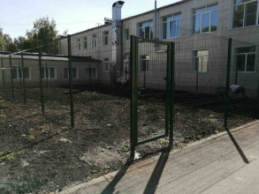 3D заборы для школы 15 метров фото в Бутово